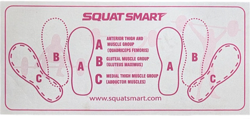 SQUAT SMART TRAINING MAT - Blush